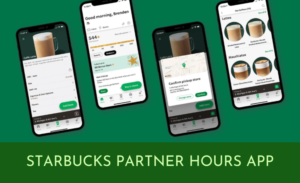 starbucks partner hours mobile app