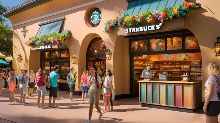 A new Starbucks store is set to open in Disney Springs, providing a delightful coffee experience for guests and shoppers alike.