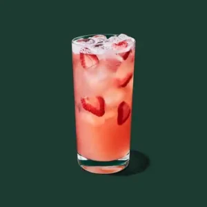 Strawberry Açaí Lemonade Starbucks Refreshers Beverage